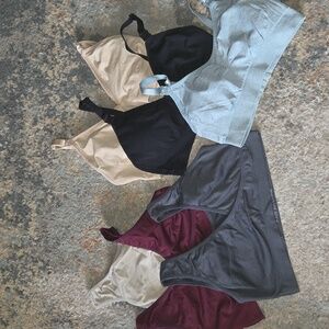 Set of Six Assorted Nursing Bras